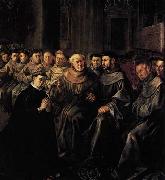 HERRERA, Francisco de, the Elder St Bonaventure Enters the Franciscan Order oil painting picture wholesale